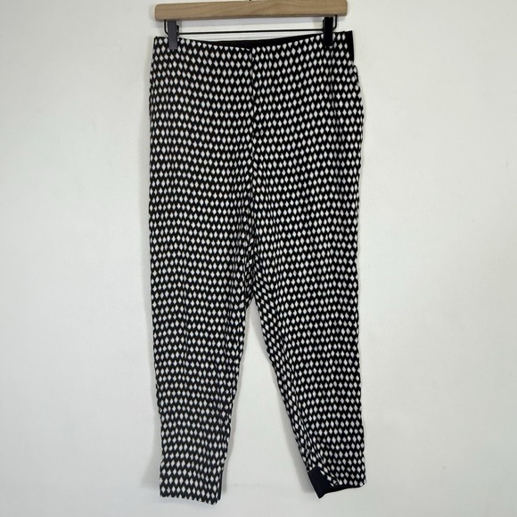Search for Sanity Pants - NEW Search For Sanity Womens Small Pants‎ Black White Casual Lounge Pull On